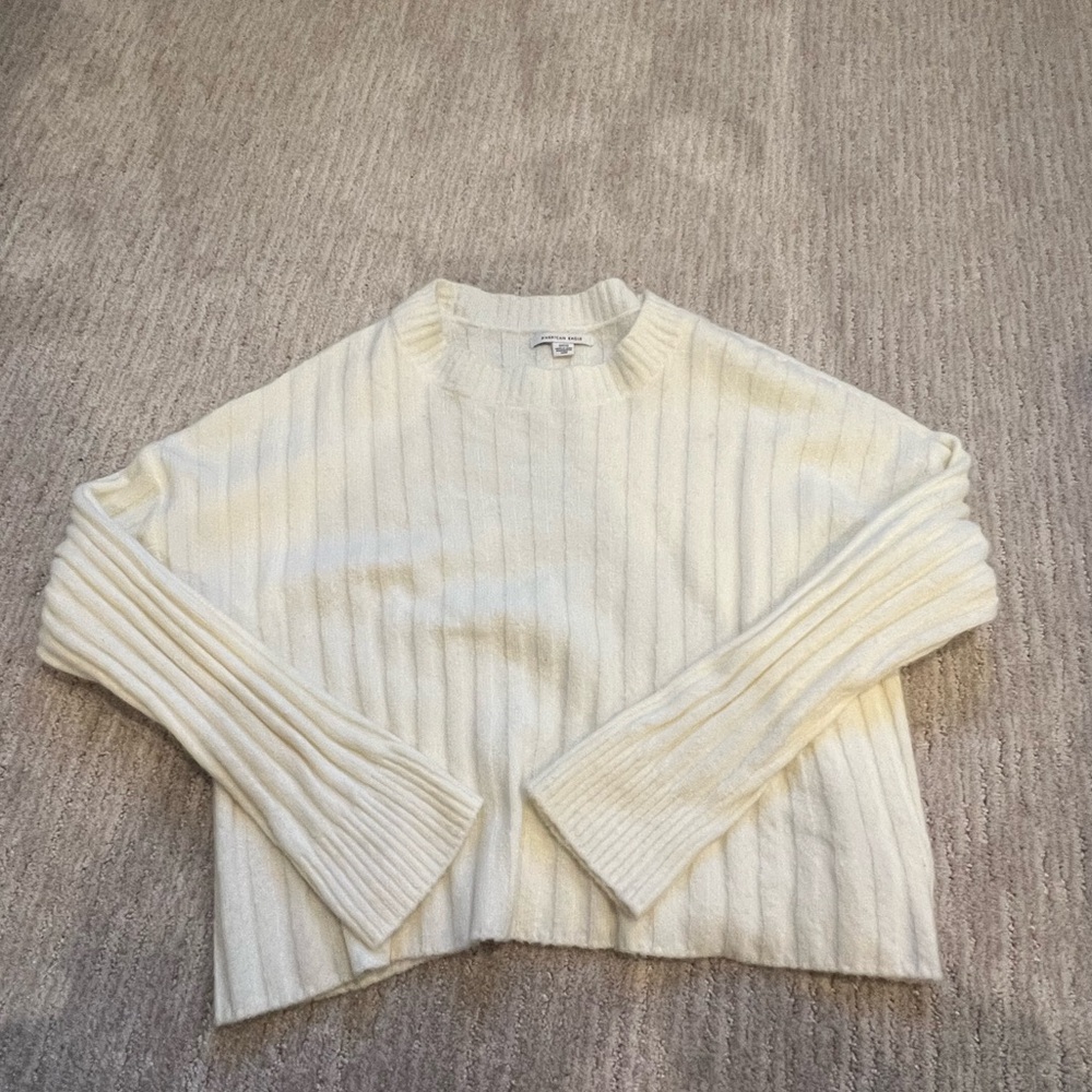 American eagle sweater cream/whitew